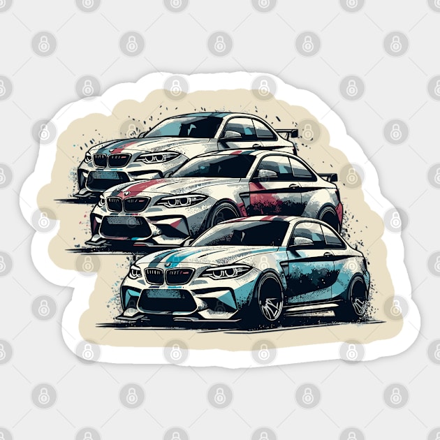 BMW M2 Sticker by Vehicles-Art